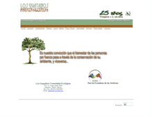 Tablet Screenshot of losguayabos.org